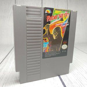 Friday The 13th Nintendo NES Original Authentic Cleaned & Tested!